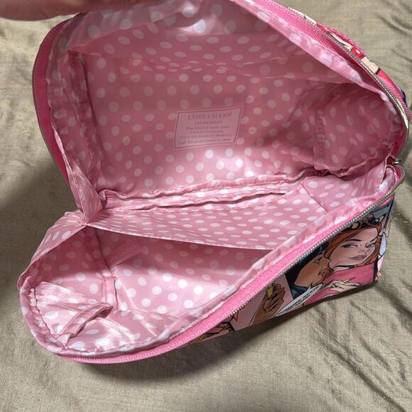 Estée Lauder Cosmetic Bag Summer State Of Mind Pop Art Barbie - Picture 3 of 4